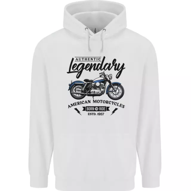 Legendary Motorcycles Biker Cafe Racer Childrens Kids Hoodie