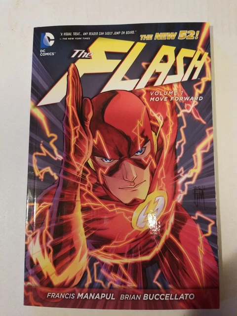 The Flash (2012) Vol 1 Move Forward DC Softcover Francis Manapul Buccellato