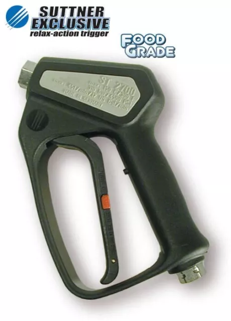 Suttner 202700600 ST-2700 Relax-Action Trigger Gun 5,000 PSI (Stainless Steel)