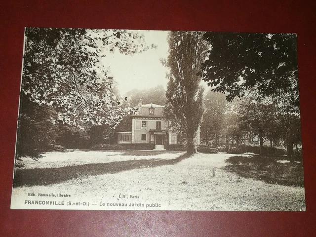 CPA - 95 - FRANCONVILLE - Le Nouveau Jardin Public