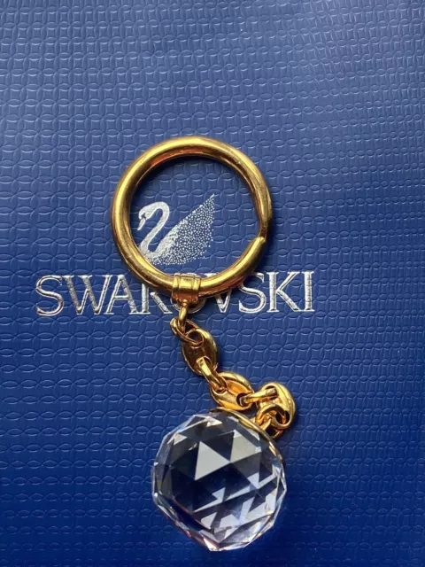 Swarovski crystal ball discount keychain