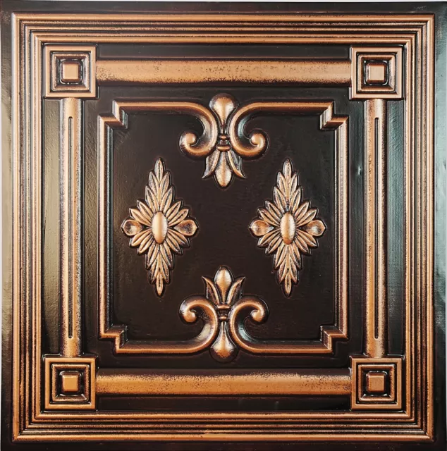 PAINTSDECOR Traditional copper  PL63 10pcs/lot Hand Painted Chinese Wall Tile