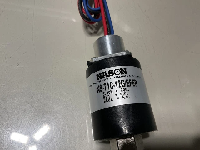 Nason NS-T1C-12G/EFEP High Pressure Switch (New / No Box)
