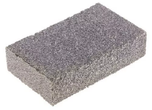 RS Pro MEDIUM SANDING BLOCK 80x50x20mm 60-Grit Aluminium Oxide GREY