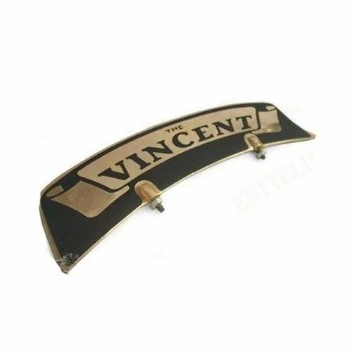 Garde Boue Avant Plaque D'Immatriculation En Laiton Chrome Pour Motos BSA
