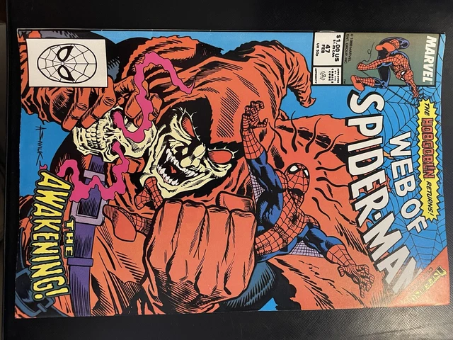 Web of Spider-Man #47 Vol. 1 (1985-1998, 2012)Marvel Comics,High Grade,Direct 3