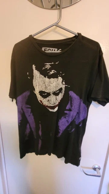 JOKER (HEATH LEDGER) T SHIRT FROM THE DARK KNIGHT MOVIE BY FCUK