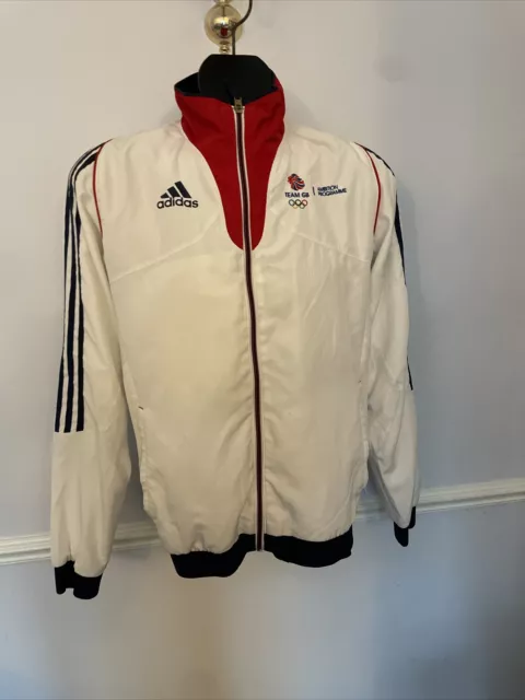 Adidas Team GB Olympics London 2012 Training Tracksuit Jacket XS EXTRA SMALL