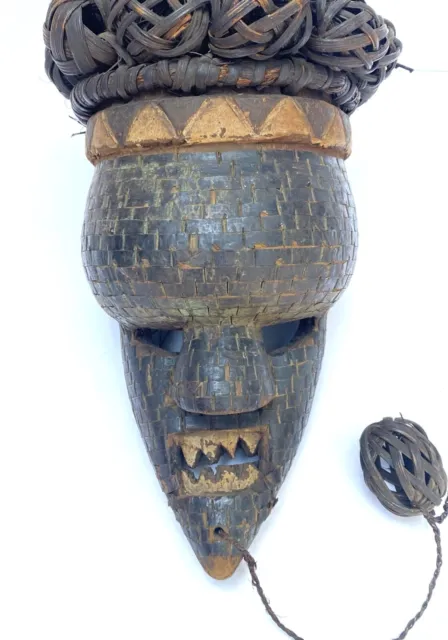 Salampasu Mukinka Mask Democratic Republic of Congo African Tribal Mask