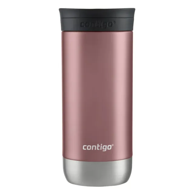 Travel Mug Contigo Leak proof Lid Stainless Steel Thermos 16fl oz Coffee Tea cup