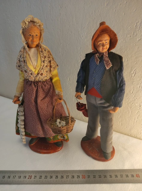 ② ancien santon de provence le chasseur - Statues & Figurines