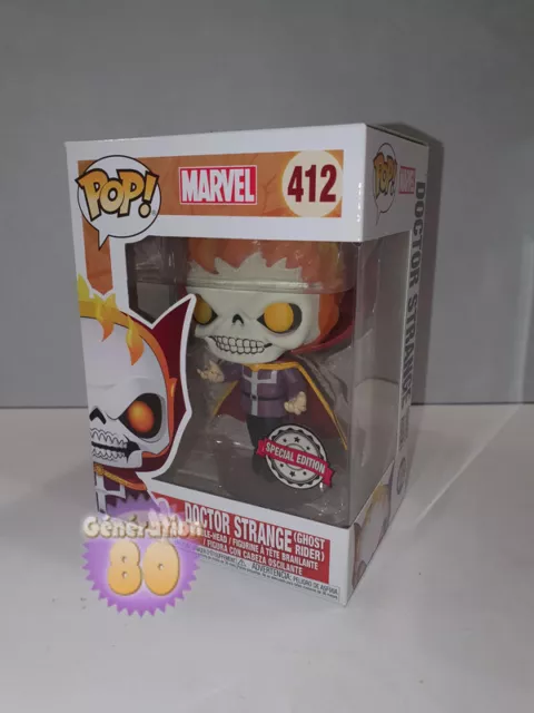 Funko Pop Doctor Strange Ghost Rider 412 Special Edition Marvel