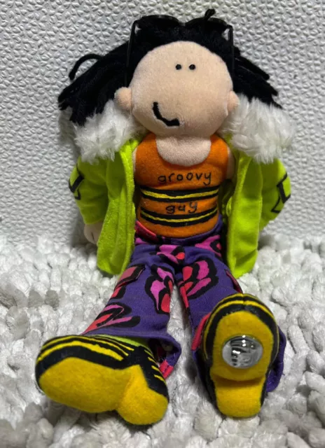 BANG ON THE Door Groovy Guy Soft Toy Plush Character 1990s Hanging ...