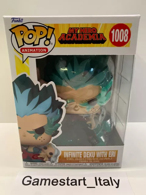 Funko Pop Animation Infinite Deku With Eri 1008 My Hero Academia Vinyl - New