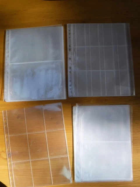 Job Lot Of 30 Collector's Album Refill Sheets (Postcards/FDC's etc)