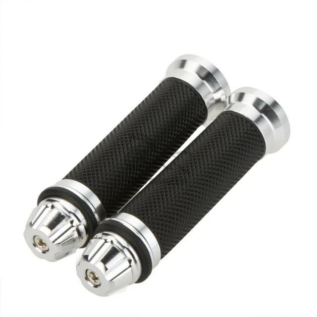 Motorcycle Grips Rubber Gel Hand Grips 7/8" Handle Bar For Yamaha YZF R1 R6 R3