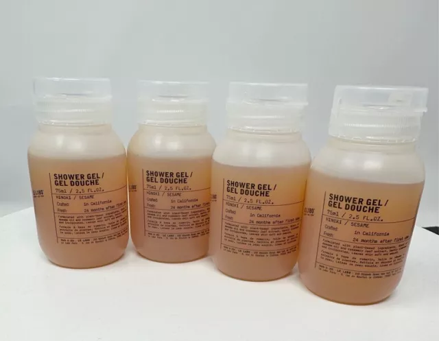 GEL DE DUCHA LE LABO 4 TAMAÑO DE VIAJE (75ml) HINOCKI & SÉSAMO