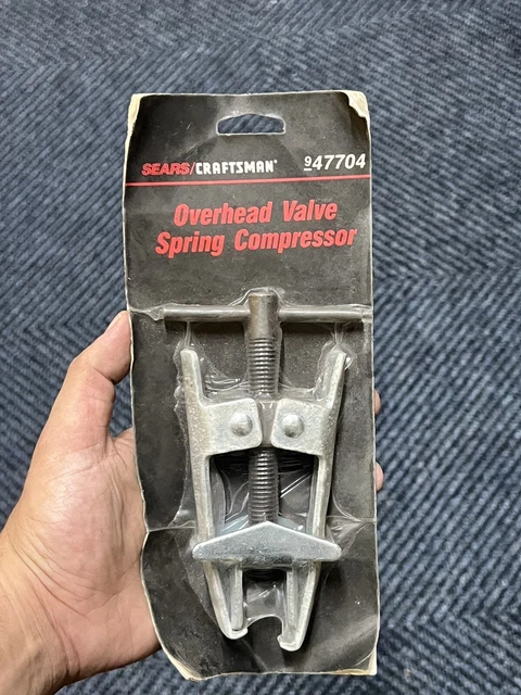 Vintage NOS SEARS Craftsman Overhead Valve Spring Compressor - Made in USA 47704