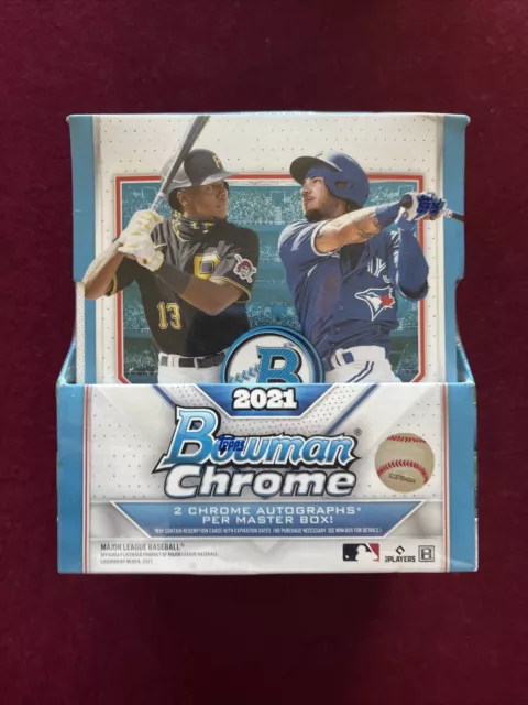 2021 Bowman Chrome Baseball Hobby Box