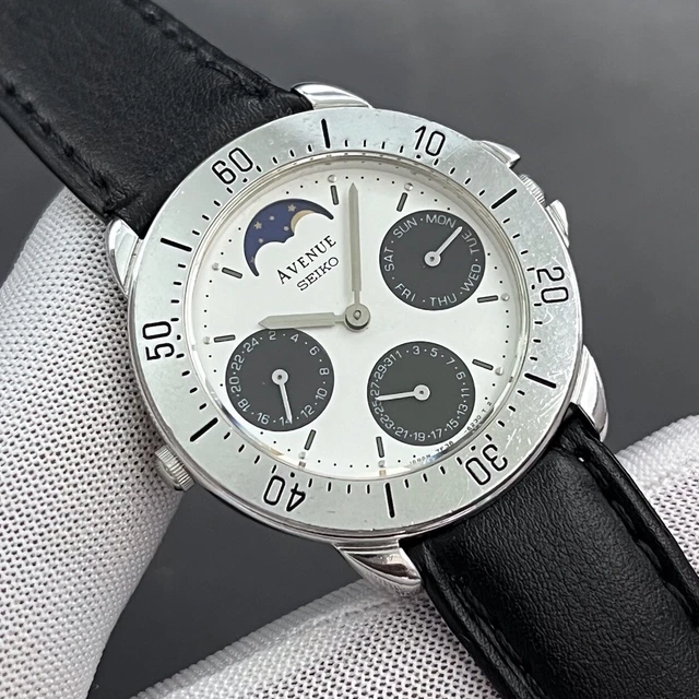 RORIOS Orologio Quarzo da Uomo - Orologio da Polso Moda Quadrato Multifunzione Cronografo Luminosi Analogico Acciaio Inossidabile Oro Nero