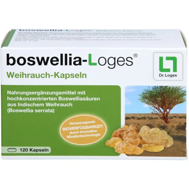 Boswellia-Loges Weihrauch-Kapseln 120 Pièces PZN16205738