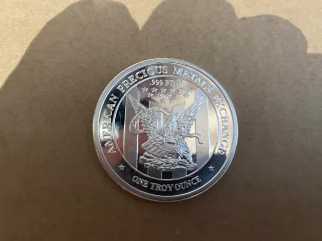 APMEX .999 Silver , 1 Ounce Coin