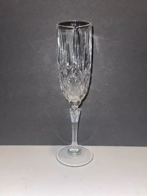 1 Marquis By Waterford Markham Champagne Flute Crystal Glasses 9 oz