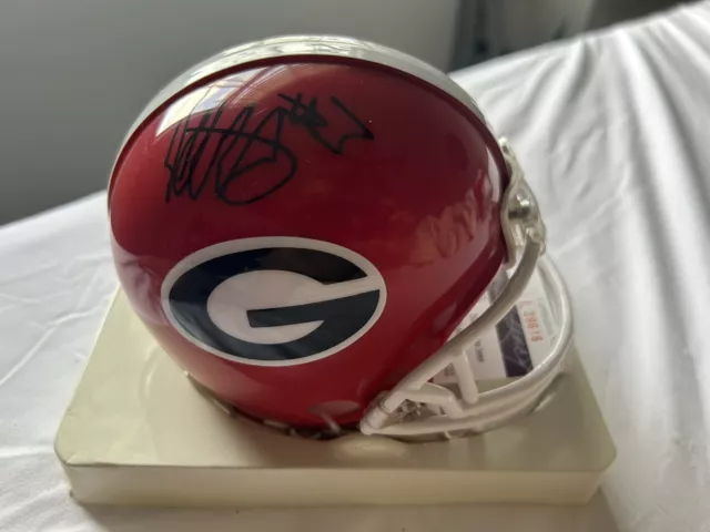 Todd Gurley Signed UGA Mini Helmet JSA COA Georgia Bulldogs