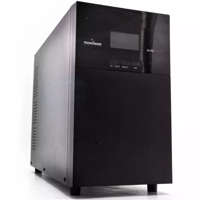 Tecnoware 3600va 2520w Ups De Continuité Avec Toutes Les 6 Batteries Neuf_