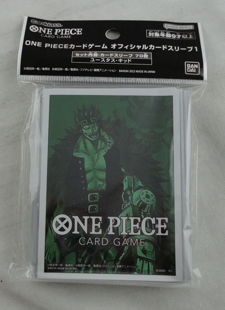 ONE PIECE CARD Game Crocodile Blue Official Card Sleeves Standard 70pcs 