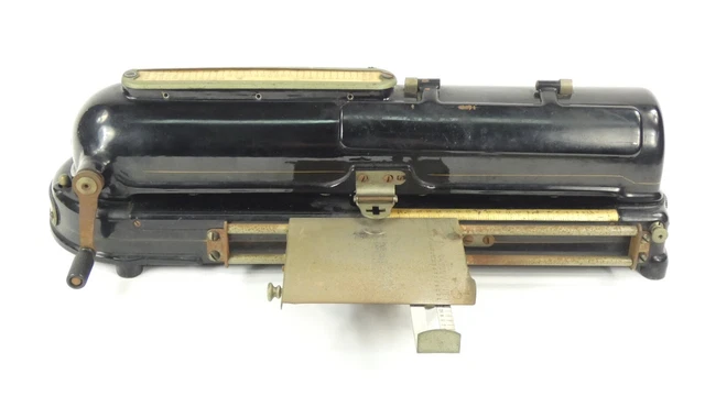 PROTECTOR DE CHEQUES HALSBY & Co. 1920 CHECK WRITER Scheckspare