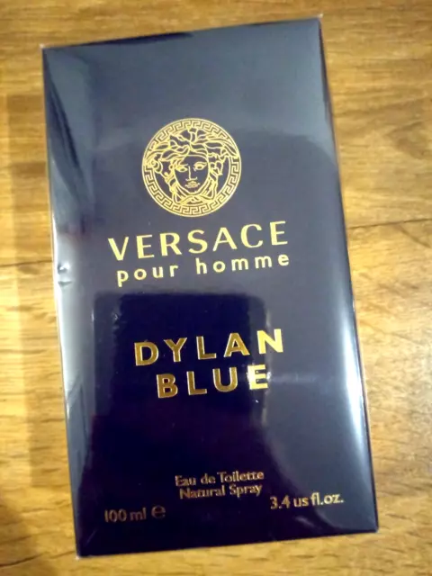 VERSACE pour Homme Dylan Blue Eau de Toilette Vaporisateur 100ml NEUF & ORIGINAL