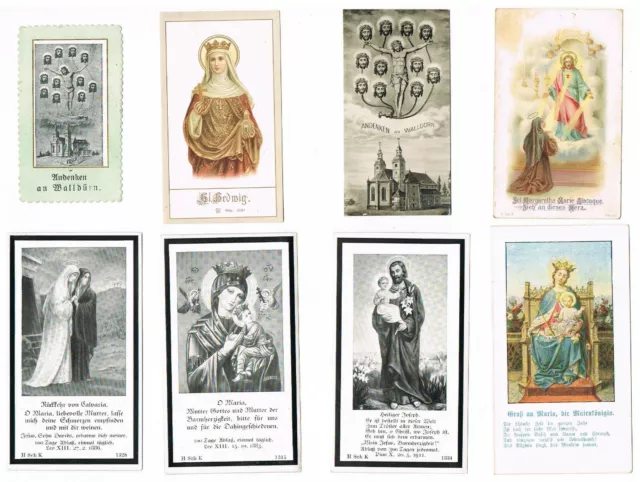 Alte Heiligenbildchen von 1913 bis ?