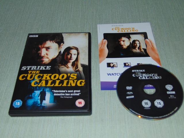 STRIKE - THE Cuckoo's Calling DVD BBC Mini Series Season 1 Region 2 £3.