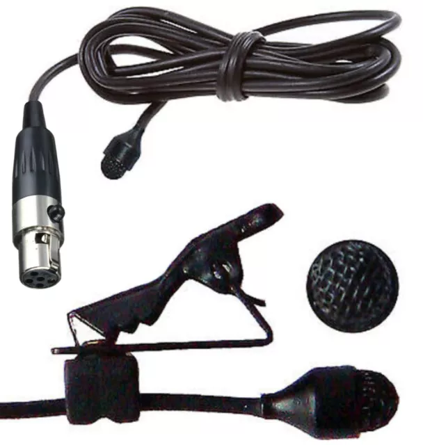 Lectrosonic 5 Pin Mini XLR Radio Transmitter Professional Mini Lapel Microphone