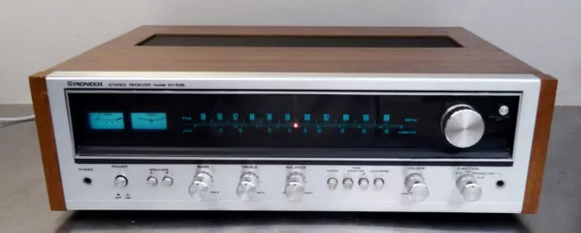 PIONEER SX 535 Hifi Stereo Receiver woodcase TOP 1974-76