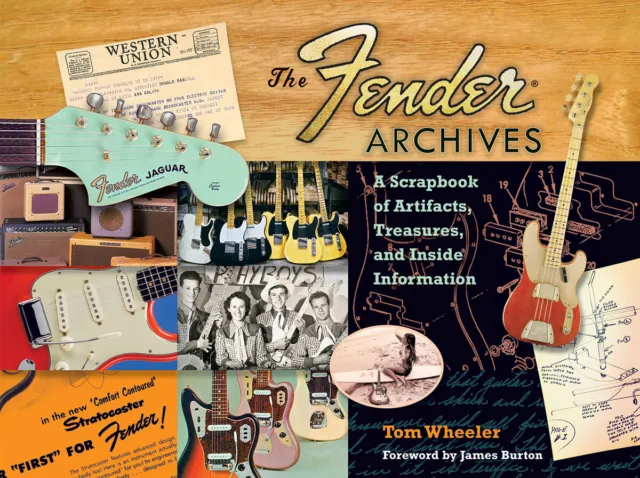 The Fender Archives Guitar Scrapbook Treasures Photos Collector Music Guide Book