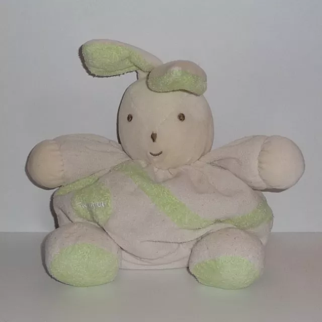 Doudou Lapin Takinou - Blanc Vert