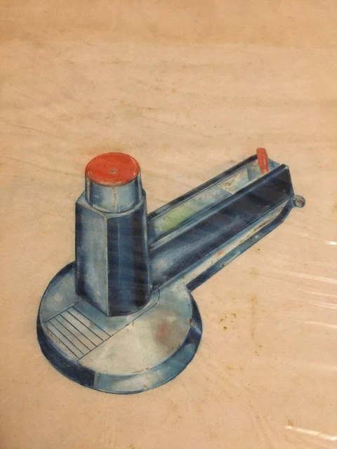 Stapler Prototype 1940S EUGENE KRUK Original Bakelite Stapler Prototype Drawing Design ...