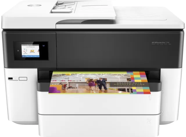 Imprimante Tout-en-un Grand Format HP OfficeJet Pro 7740