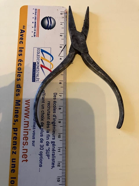 EJ.life pince à mâchoires 500N Poussée Mètre Pince Fer Nickel Alliage