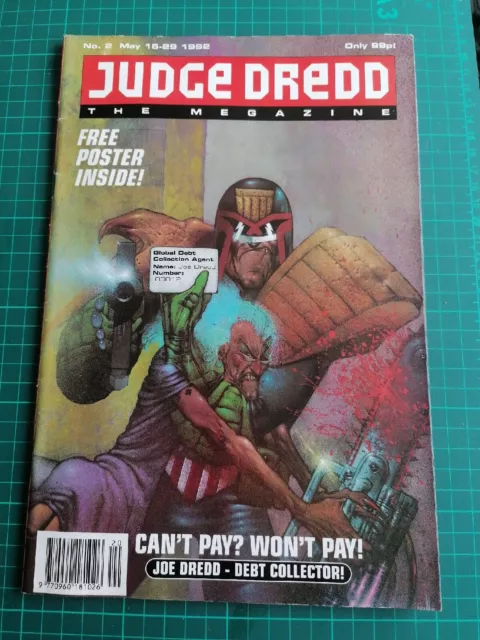 2000AD Judge Dredd The Megazine Vol #2  No.2 May1992