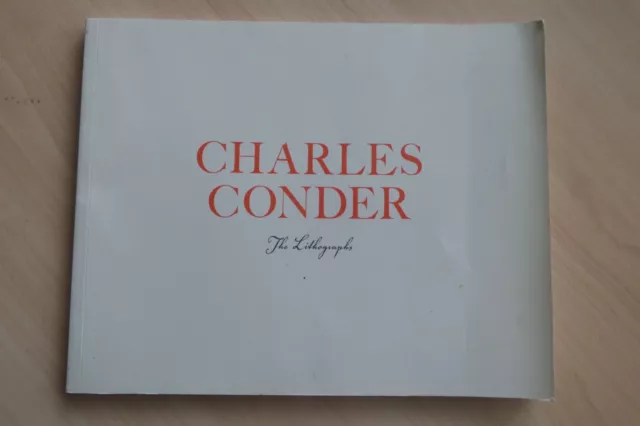 CHARLES CONDER THE LITHOGRAPHS ETT Imprint 2011 Barry Humphries Intro. RARE