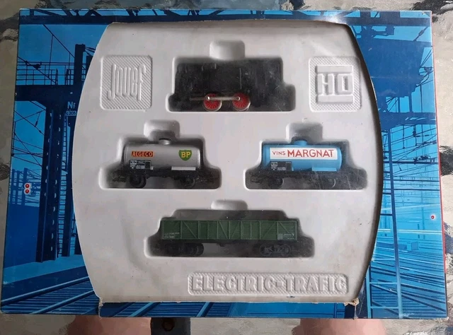 Coffret Jouef HO Electric-Traffic Années 50 Ref 7475 - Bon état