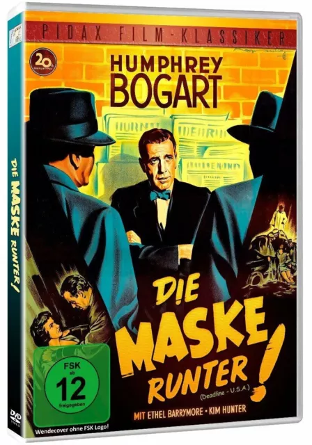 DVD / HUMPHREY BOGART -  Die Maske runter! (1952) PIDAX Film-Klassiker