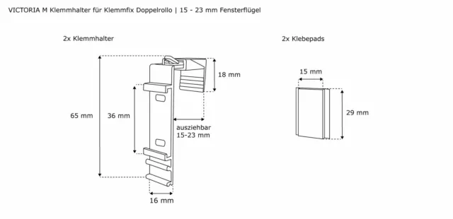 Soporte Para Estor Enrollable Doble Cortina Persiana Montaje Recambios Día Noche 3