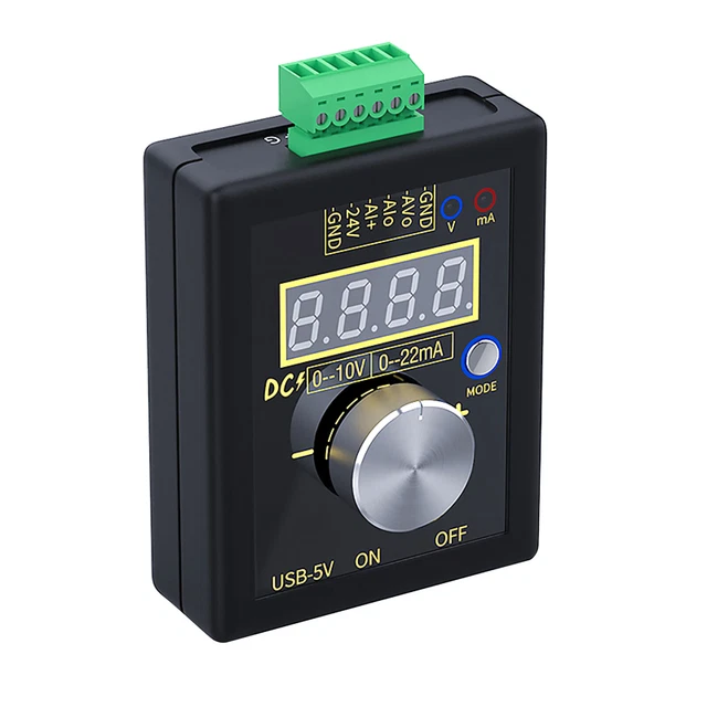 DIGITAL VOLTAGE SIGNAL Generator 0-20mA Current Transmitter Measuring ...