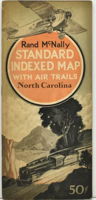 Rand McNally and Company / RAND McNALLY STANDARD INDEXED MAP WITH AIR #295383