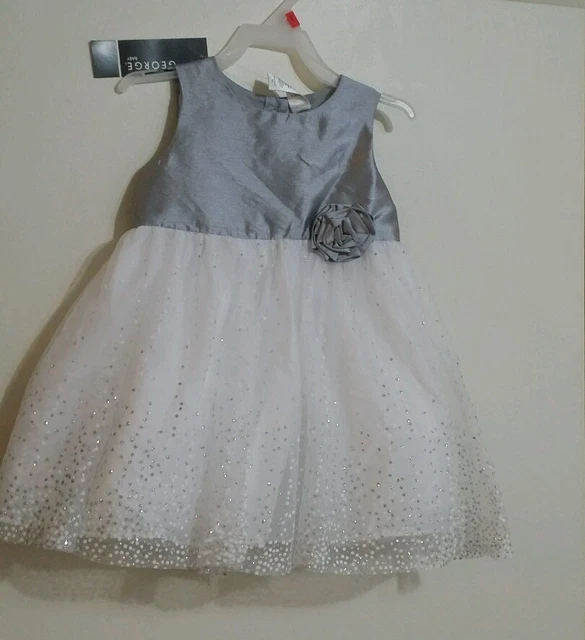 Robe Crochet Gris Zara Enfants Taille 4 - Occasion Très Bon état, Longueur Genoux