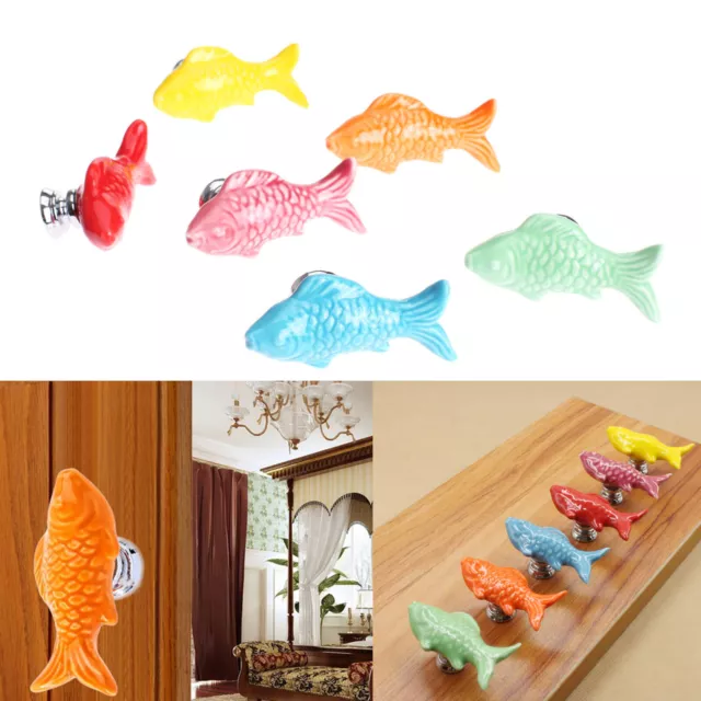 Ceramic Door Knob Pull Handles Kitchen Cupboard Closet Drawer Dresser Closet